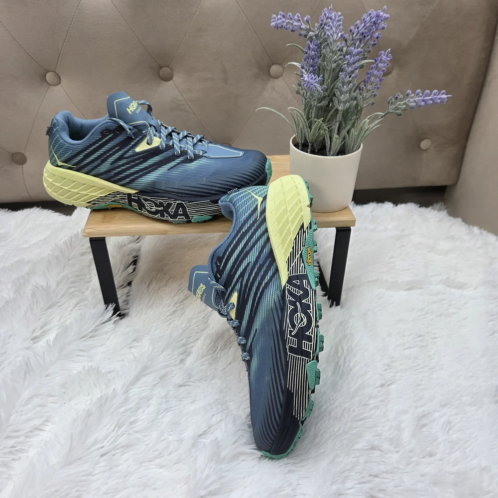 HOKA Speedgoat 4 Wide Trail Shoes‎ Women’s 8D Vibram